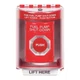 Safety Technology International Ss2071ps-En Fuel Pump Shutdown Push Button, Red