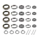 Set of 4 Trailer Hub Wheel Precision bearing Kit 25580 14125A for 5200-7000 Lb