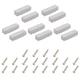5Pcs Magnetic Reed Switch Wired Surface Mount Normally NC MC-44b White 5PC