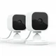 Blink Mini Indoor Plug-In HD Smart Security Camera - Pack of 2 1080 HD Compact