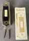 Vintage NuTone PB-19L Push Button Lighted Gold Finish Door Bell NOS
