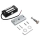 Electric Magnetic Door Lock 60KG / 130LBS Holding Force 12V NC Mode Single Ac...