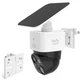 Gutter Mount for eufy Security Solocam S340 Solar Security Camera (White)