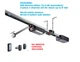 Sommer 2060 EVO+ 7' Foot Rail 3/4 HP Garage Door Opener Push B./Safety Sensors