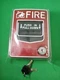 9V-28VDC Conventional Manual Call Point Fire Push In Pull Down Fire Alarm
