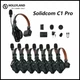 HOLLYLAND Solidcom C1 Pro Wireless Intercom Communication Headset Remote System 