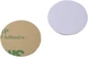 ETEKJOY 10 PCS Writable 125Khz RFID Sticker Coin Adhesive Back T5577 Proximity I