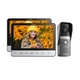 Tmezon Wired Video Intercom System, 7 Inch Ring Video Doorbell with... Fast Ship