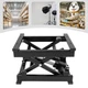 Electric Scissor Lift Table Hydraulic 130 lbs Adjustable Height 7.17-16.14in