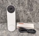 Google Nest GWX3T WiFi Smart Video Doorbell - Battery - Snow 🔥Works🔥