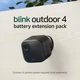 Blink Outdoor Battery Extension Pack &mdash; Accessory for Outdoor 4 and Outdoor
