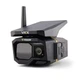 VOSKER VKX-US Wireless Security Camera with Integrated Solar Panel, Black