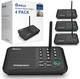 Qniglo LD-666 4 Units - Wireless Intercom System - NEW