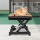 Electric Scissor Lift Table Hydraulic 130 lbs Adjustable Height 7.17-16.14in