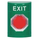 SAFETY TECHNOLOGY INTERNATIONAL SS2105XT-EN Exit Push Button,Green,Polycarbonate