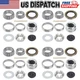 4 Sets 25580 14125A Trailer Hub Wheel Bearing Replace Kit Fit 5200-7000lbs Axles