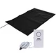 Ideal Security Pressure Floor Mat Home Alarm System &ndash; 21.75" x 13.75", Black 