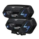 FODSPORTS M1-S Pro Motorcycle Intercom 8-Person Simultaneous Calling Automatic