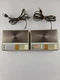 2 Vintage Realistic Plug n Talk Radio Shack Intercom Audio Design Prop