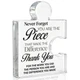 Honor Your Impact - Acrylic Puzzle Piece Appreciation Plaque 3.5x4.6