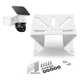 Stainless Steel Wall Corner Mount for Eufy S340 Security Camera 270 Degree View