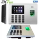 ZKteco K40 Fingerprint Time Attendance System  Biometric DC12V 1.5A W/Battery