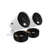 2 Packs - Night Owl 4k Ultra HD Security Cameras - White (CAM-2PK-DP8L)