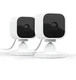 Blink Mini Compact Indoor Smart Security Camera 1080 HD Motion Detection 2-Set