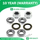 (2 Kits) 5200-6k lb Trailer Wheel Bearing Kit 25580/25520 & 15123/15245 w/ Seals