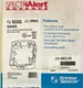 System Sensor SpectrAlert Red Advance Surface Mount Back Box SBBR