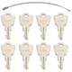 8PCS A126 Ignition Keys &ndash; Compatible with Linear Keypads (AK-11, MDKP, AKR-1), P