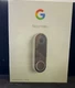 Google Nest Hello NC5100US Wired Video Doorbell Camera - Black/White -New in Box