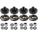 6 on 5.5" Trailer Wheel Hub Drum Kit for 12"x2" Brake 5200-7000 lbs Axle 6 x 5.5
