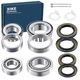 2 Set 8,000 lb Trailer Wheel Hub Kit w/ Bearings & Seals 25580/25520 10-36