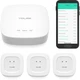 YoLink Smart Home Starter Kit Hub & 3 Water Leak Sensors LoRa Alexa IFTTT