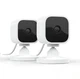 2 Pack Blink Mini Compact Indoor Plug-in Smart Security Camera 1080 HD Motion 
