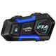 Fodsports FX4 Pro 4-Rider Motorcycle Bluetooth Headset, 1200m Motorcycle Comm...