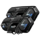 2PCS Fodsports M1-S Motorcycle Intercom Bluetooth Helmet Headset Interphone 2KM