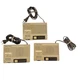 3 Vintage Realistic Radio Shack SELECTaCOM 3 Channel Wireless FM Intercom 43-218