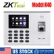 ZKteco K40 Fingerprint Time Attendance System Biometric W/Battery 2.8 Inch TFT
