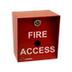 AAS 15-013 Red Fire Safety Control Access Micro Switch Knox Lockup Security Box