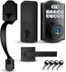Miko i9 Keypad Door Lock Handle Set Finger Keyless Entry Front Door BLACK