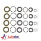 Set of 4  Trailer Hub Wheel Precision bearing Kit 25580 14125A for 5200-7000 Lb