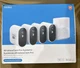 AOSU C6P2AH11 4 Piece Kit Security Cameras Wireless Outdoor Home System-Open Box