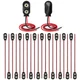 CHANZON UL Wires 20PACK 9v 5.9 inches (15 cm), 1)I-type Pigtail Leather 20pcs 