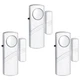 PLOJOP Security Window Door Alarm, Portable 90dB Wireless Sensor for Home &... 
