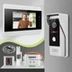 HOMSECUR 7" Video Door Phone Intercom Doorbell With Electrical Lock Door Unlock