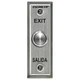 Seco-Larm Enforcer Push-To-Exit Plate, Vandal Resistant, Slimline: SD-7104SGEX1Q