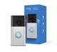 Ring Video Doorbell Wireless with Two-Way Talk, Motion Detection - Nickel