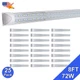 Led Shop Lights 25 Pack 8Ft 72W 9000Lm Plug and Play 6500K T8 Basement Fixture